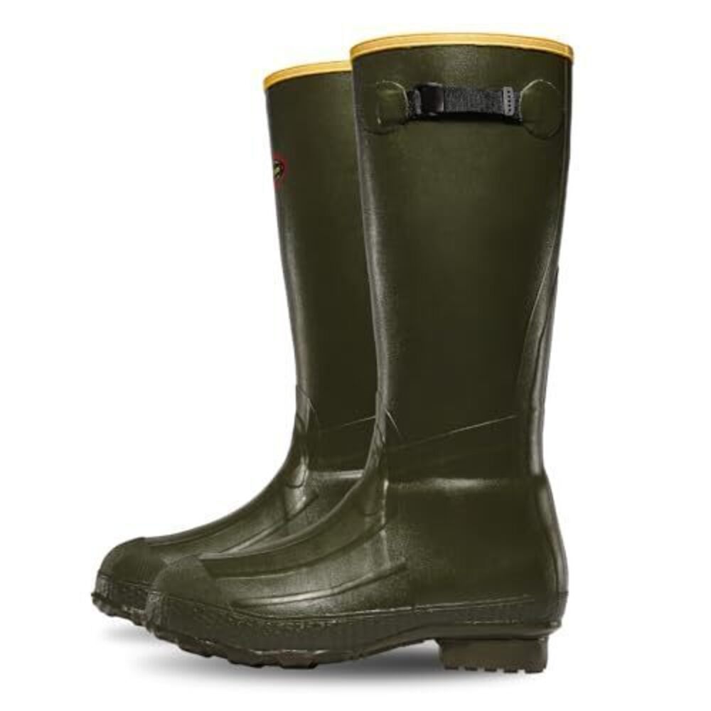 LACROSSE MEN'S 18" BURLY CLASSIC HUNTING BOOT,OD GREEN,10 M US